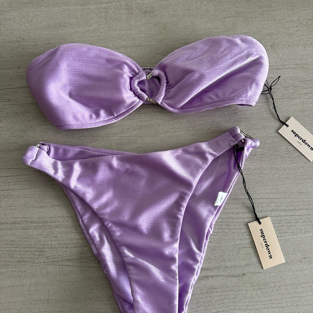 Superdown purple bikini - Picture 4 of 4